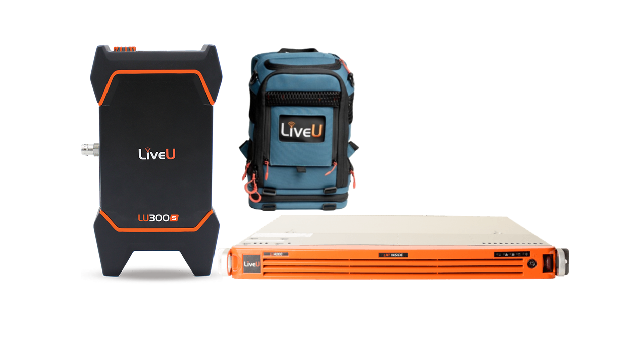 LiveU Remote Video Delivery Bundle One - LU300S Encoder, LU4000 Decoder, and Backpack