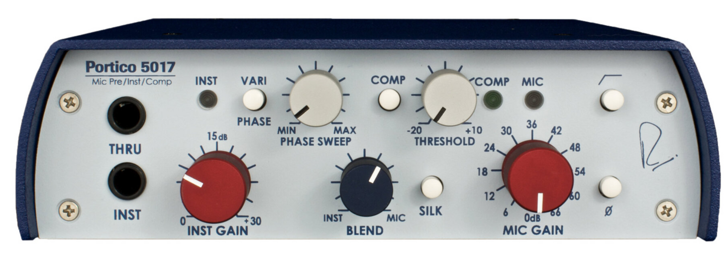 Rupert Neve Designs Portico 5017 Desktop Mobile Mic Pre - DI - Compressor