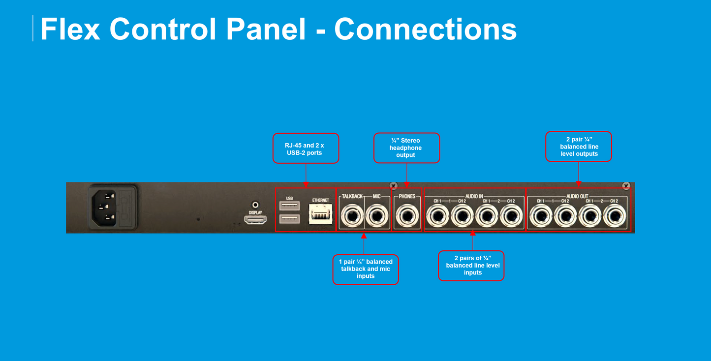 Vizrt (Newtek) FCP Tricaster Flex Control Panel