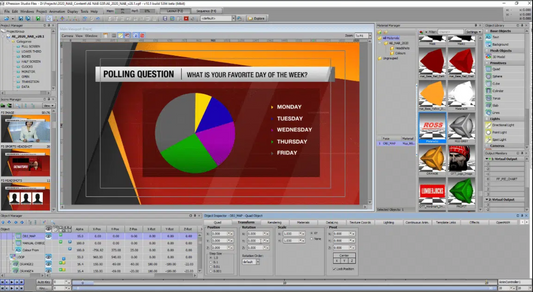 Ross Video XPression Gateway with Offline Render Engine (SW+HW)