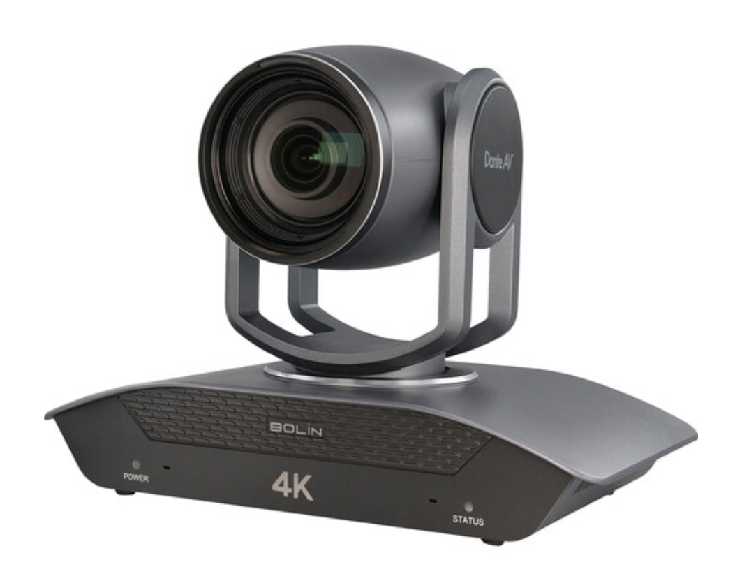 Bolin Technology D412 Dante AV 4K60 HDMI/IP PTZ Camera with 12x Optical Zoom