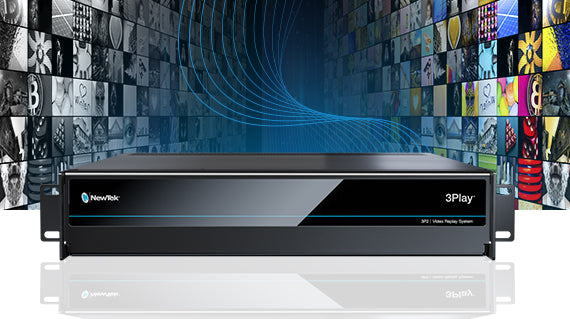 Vizrt (Newtek) 3Play 3P2 2RU - Includes 3Play 3P1 Control Panel