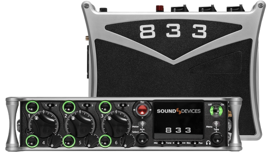 Sound Devices 833 Portable Compact Mixer-Recorder