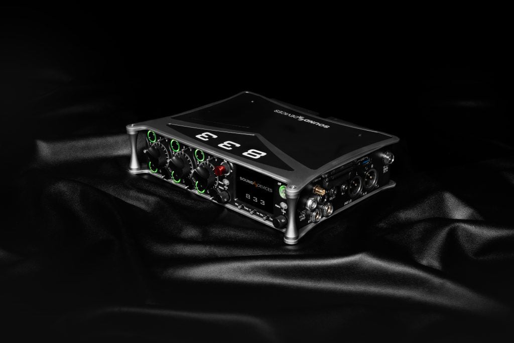 Sound Devices 833 Portable Compact Mixer-Recorder
