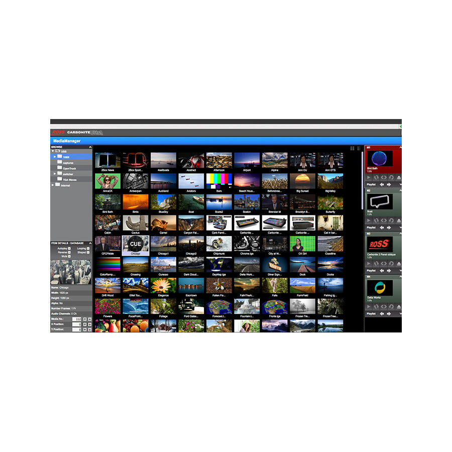 Ross Video Carbonite UHD-1 Ultra 24-Input Production Switcher