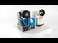 MRMC Polymotion Chat Pro and PTZOptics 30x NDI Camera Bundle (Grey)