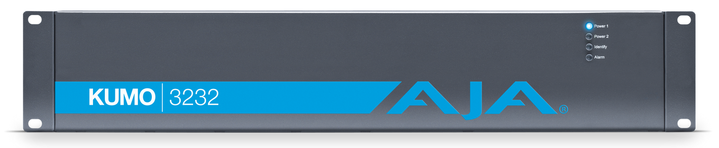 AJA KUMO-3232-12G KUMO 32x32 Compact 12G-SDI Router, with 1 Power Supply