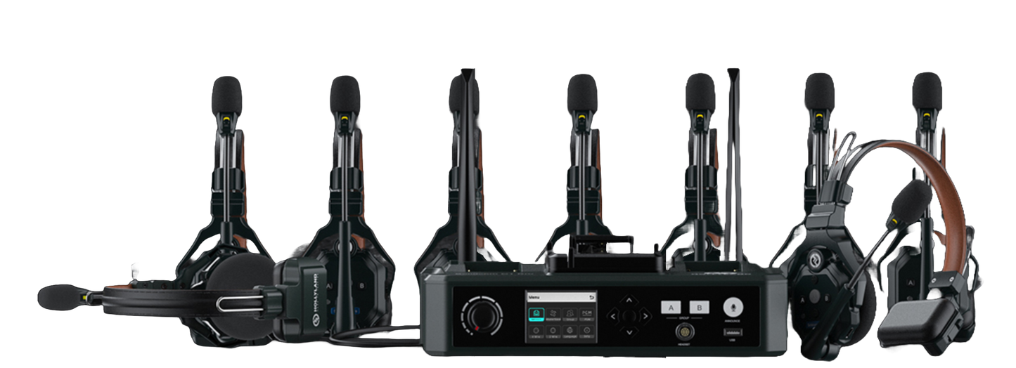 Hollyland Solidcom C1 Pro Hub 8S - 8 Person Noise Cancelling Intercom System