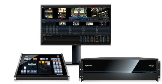 Newtek 3Play 3P2 2RU Unit Only - available for purchase with Trade-In Credit for TIC3P13RU, TIC3P12RU, TIC4800 or TIC440
