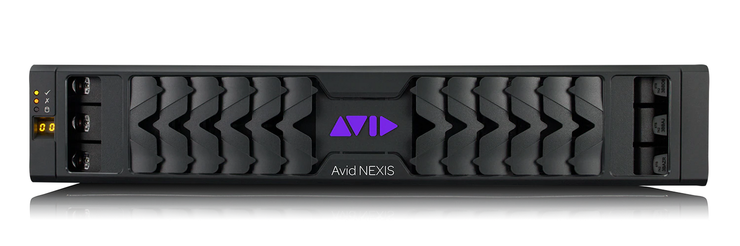 Avid NEXIS | E2 Engine, no Media Packs, with Avid NEXIS | FS Foundation & Elite Support