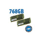 768GB (12x 64GB) OWC Brand PC23400 DDR4 ECC 2933MHz 288-pin RDIMM memory upgrade kit for Mac Pro 2019 models