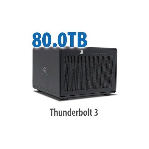 80TB OWC ThunderBay 8 Thunderbolt 3 Storage Solution