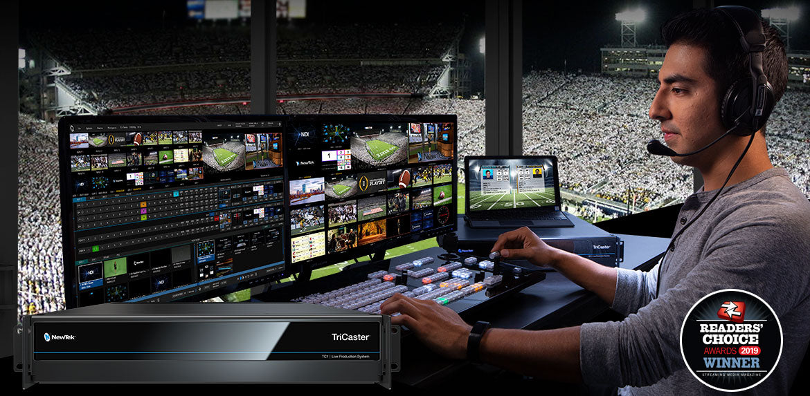 NewTek Tricaster TC1 (2RU) The Perfect Production Powerhouse