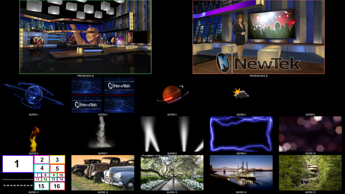 NewTek Tricaster TC1 (2RU) The Perfect Production Powerhouse