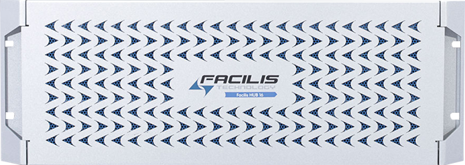 Facilis HUB 16 - 128TB  System with Unlimited Seats of FastTracker, Avid and Adobe Project Sharing & Web Console Management